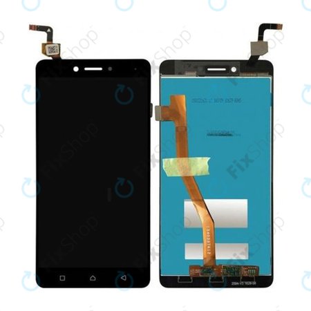 Lenovo K6 Note K53a48 - LCD Display + Touchscreen Front Glas (Black) TFT