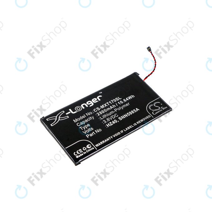 Motorola Moto Z2 Play XT1710-09 - Akku Batterie HZ40 2800mAh HQ