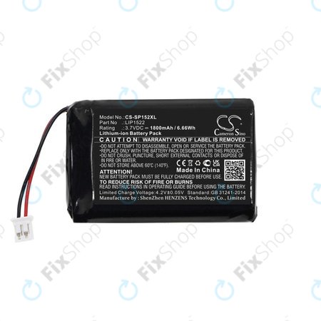 Batterie für Sony Dualshock 4 Wireless Controller, 1800mAh, Li-Ion, 3.7V, LIP1522, HQ