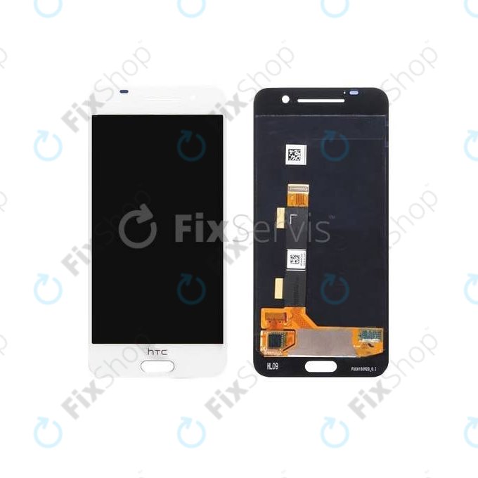 HTC One A9 - LCD Display + Touchscreen Front Glas (White) - 83H90189-02 Genuine Service Pack