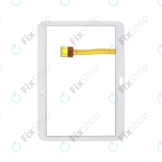 Samsung Galaxy Tab 3 10.1 P5200, P5210 - Touchscreen Front Glas (White)