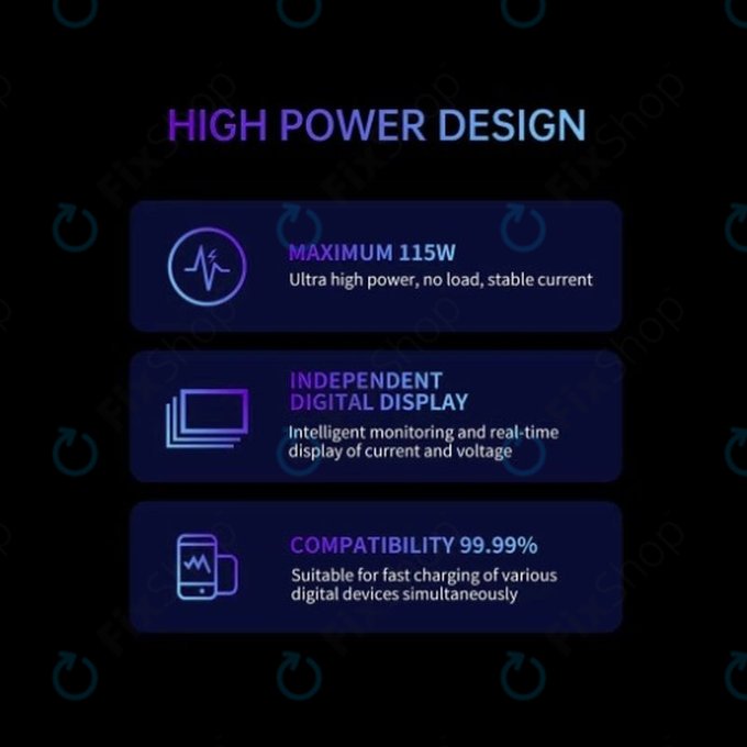 Mechanic V-Power 8S - Serviceladegerät