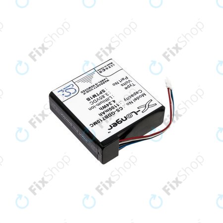 Batterie für Gopro Hero 7 Silver, White, 1100mAh, Li-Ion, 3.85V, SPTM1B, HQ