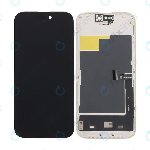 Display Soft OLED für iPhone 15 Pro, Touchscreen-Glas mit Rahmen, DIAGNOSTIC