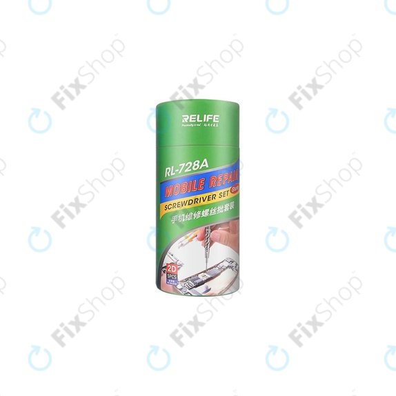 Relife RL-728A 2D - Schraubendrehersatz für Handys