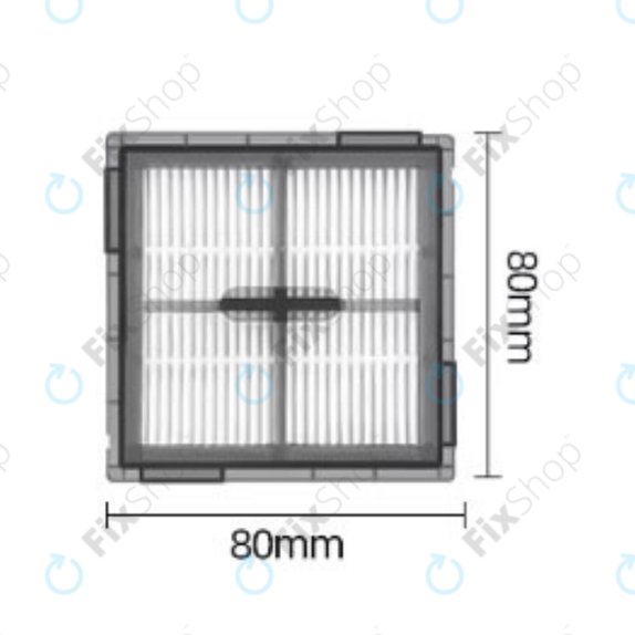 HEPA-Filter, 2 Stk. für Xiaomi Roborock Q10-series, S8 Pro, S8 Pro Plus