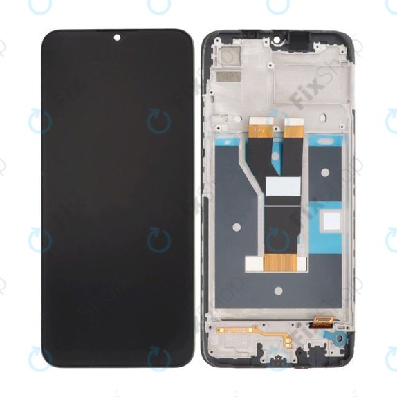 Realme C11 2021 RMX3231 - LCD Display + Touchscreen Front Glas + Rahmen TFT