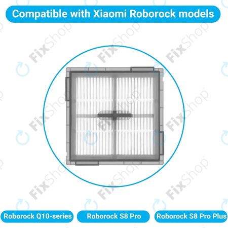 Xiaomi Roborock Q10-series, S8 Pro, S8 Pro Plus - HEPA-filter