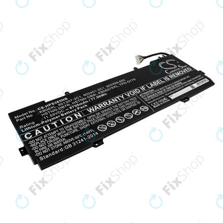 Akku batterie für HP Spectre X360 15, 6750mAh, Li-Pol, 11.55V, KB06XL, HQ
