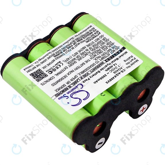 AEG Electrolux Rapido ZB-series - Akku Batterie AG406 Ni-MH 7.2V 2000mAh HQ