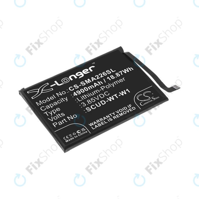Akku Batterie für Samsung A22 5G A226B, 4900mAh, Li-Pol, 3.85 V, SCUD-WT-W1, HQ