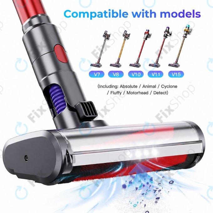 Dyson V-series, Outsize - Bodendüse mit LED-Beleuchtung