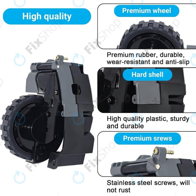 iRobot Roomba e-series, i-series, j-series - Rad mit Motor (Links)