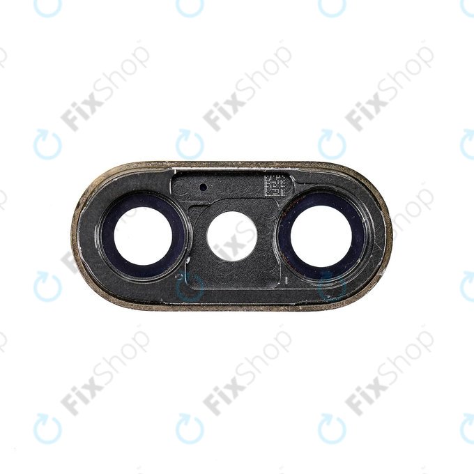 Apple iPhone XS Max - Rahmen Kameraglas (Gold)