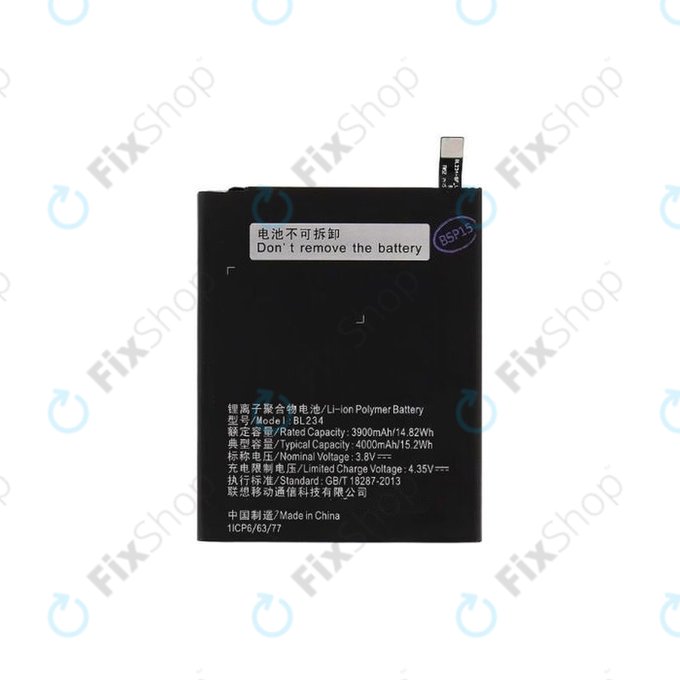 Lenovo VIBE P1ma40 mini, A5000, P70 - Akku Batterie BL234 4000mAh