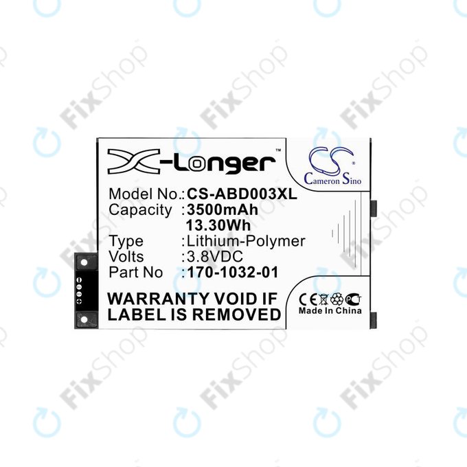 Amazon Kindle 3, 3 Wi-fi, 3G, Graphite - Akku Batterie 170-1032-01, S11GTSF01A 3500mAh HQ
