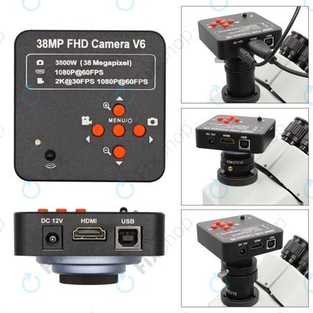 Mikroskop FX179 - 38MP-Kamera, HDMI