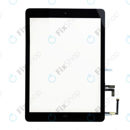 Apple iPad (5th Gen 2017) - Touchscreen Front Glas + Home Taste (Space Gray)