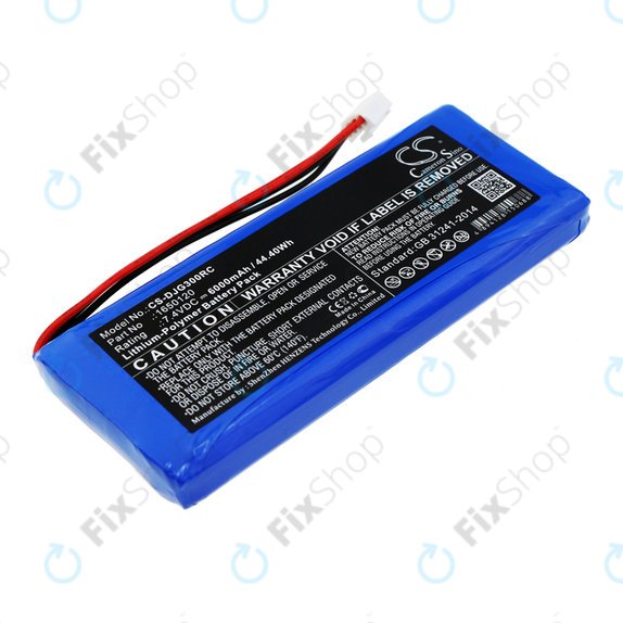 Akku batterie für DJI Inspire 1, 2, Phantom 3, 4, 6000mAh, Li-Pol, 7.4V, 1650120, HQ