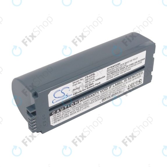 Akku batterie für Canon Selphy CP100, CP1000, 1200mAh, Li-Ion, 22.2V, NB-CP1L, HQ