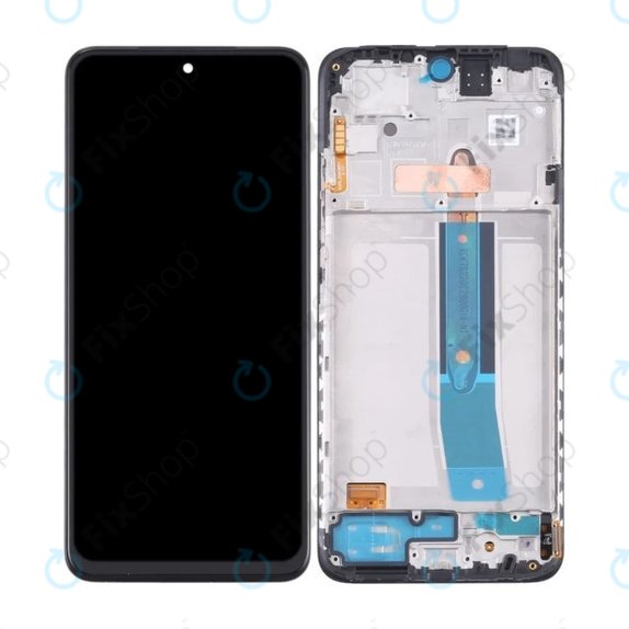 Xiaomi Redmi Note 11, 11S, Poco M4 Pro 4G - LCD Display + Touchscreen Front Glas + Rahmen (Graphite Grey) OLED