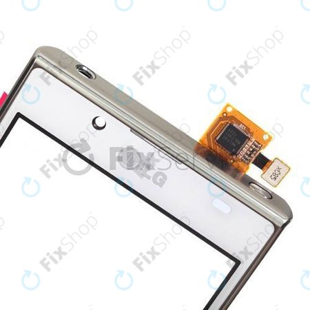 LG Optimus L7 P700 - Mittlerer Rahmen (White) - ACQ85922101 Genuine Service Pack