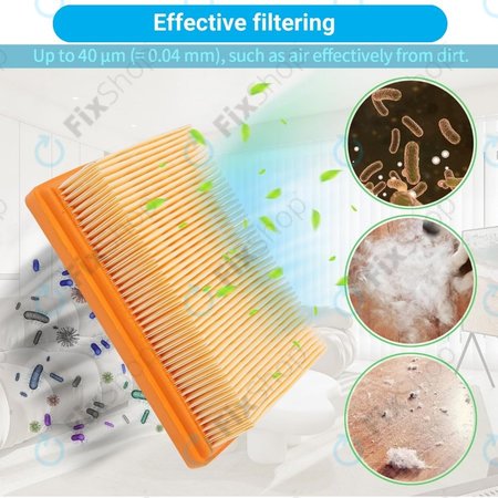 Kärcher WD-series, MV-series, KWD-series - Flach Staubfilter