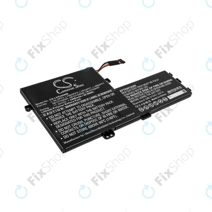 Batterie für Lenovo IdeaPad C340 14, 15, 4400mAh, Li-Pol, 11.34V, 5B10T09095, HQ