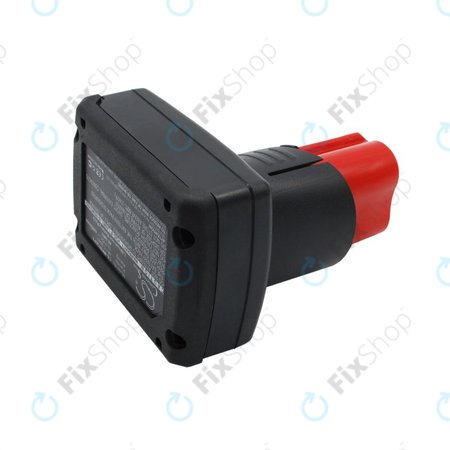Akku batterie für Milwaukee M12 B4 Redlithium, 4000mAh, Li-Ion, 12V, 48-11-2440, HQ