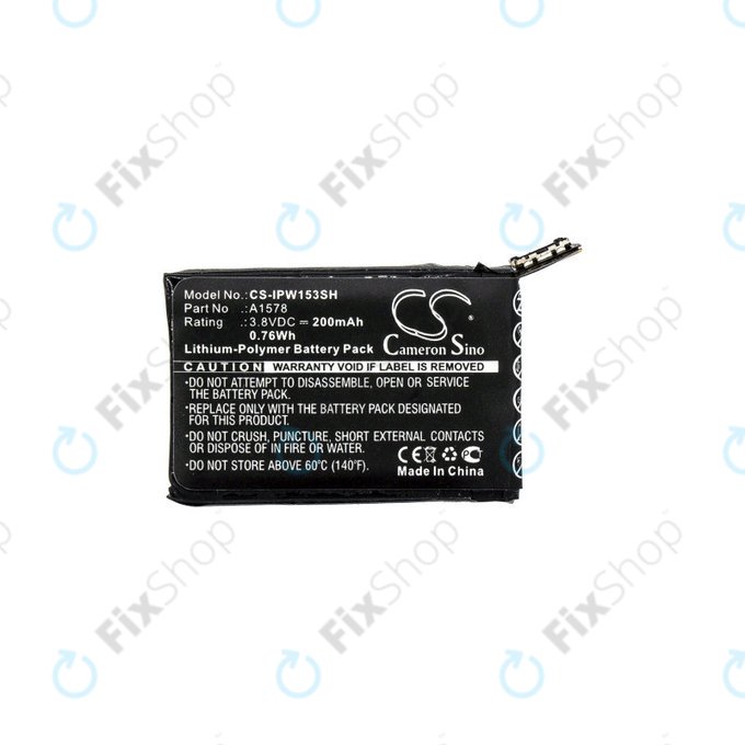 Apple Watch 1 38mm - Akku Batterie A1578 200mAh HQ