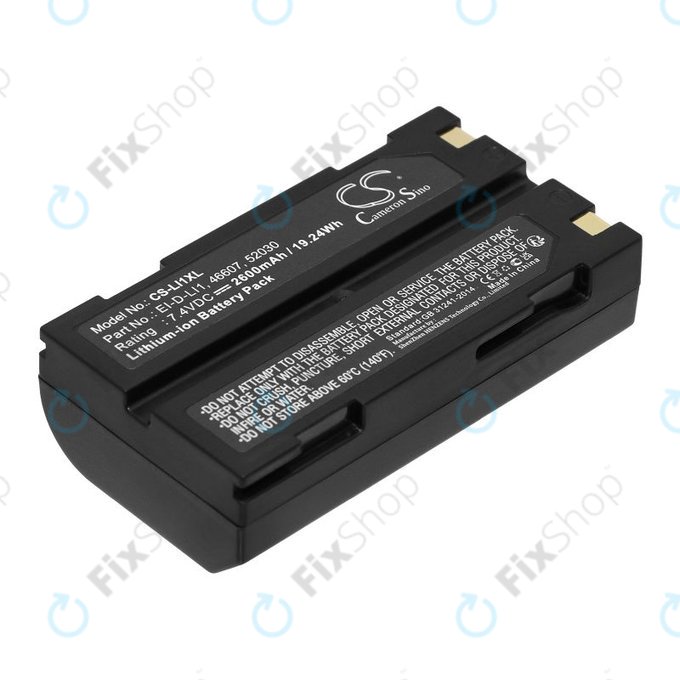 Akku batterie für BCI Capnocheck II Capnograph, 2600mAh, Li-Ion, 7.4V, MCR1821J/1-H, HQ