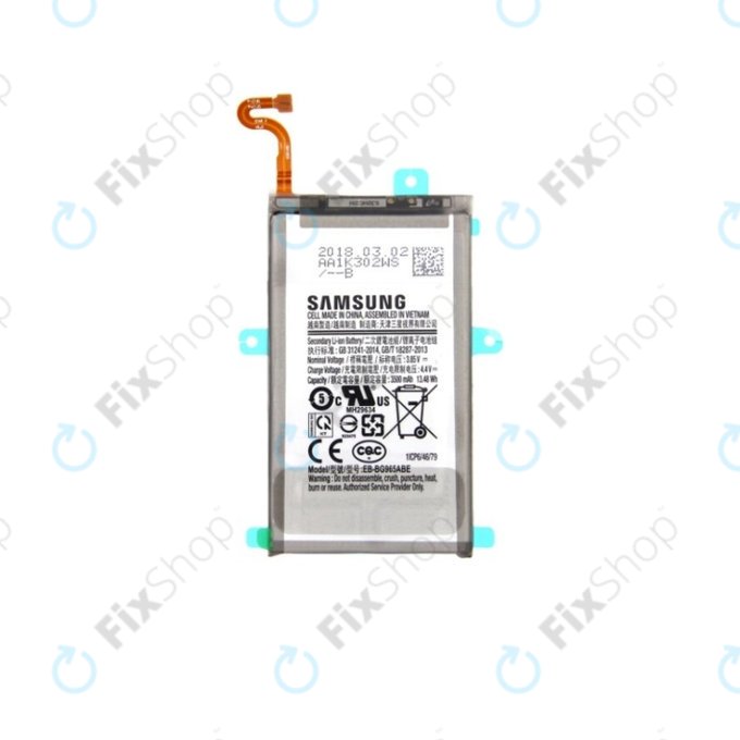 Samsung Galaxy S9 Plus G965F - Akku Batterie EB-BG965ABE 3500mAh - GH82-15960A Genuine Service Pack