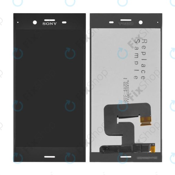 Sony Xperia XZ1 G8341 - LCD Display + Touchscreen Front Glas (Black) TFT