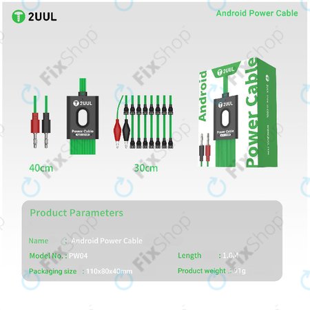 Android Netzkabel (Boot-Kabel), 16-in-1, 2UUL PW04