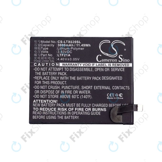 Akku batterie für LeEco Le 2, LeTV X-series, 3000mAh, Li-Pol, 3.83V, LTF21A, HQ