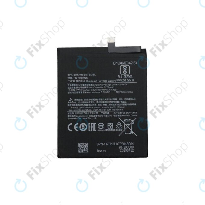 Xiaomi Mi 9 - Akku Batterie BM3L 3300mAh