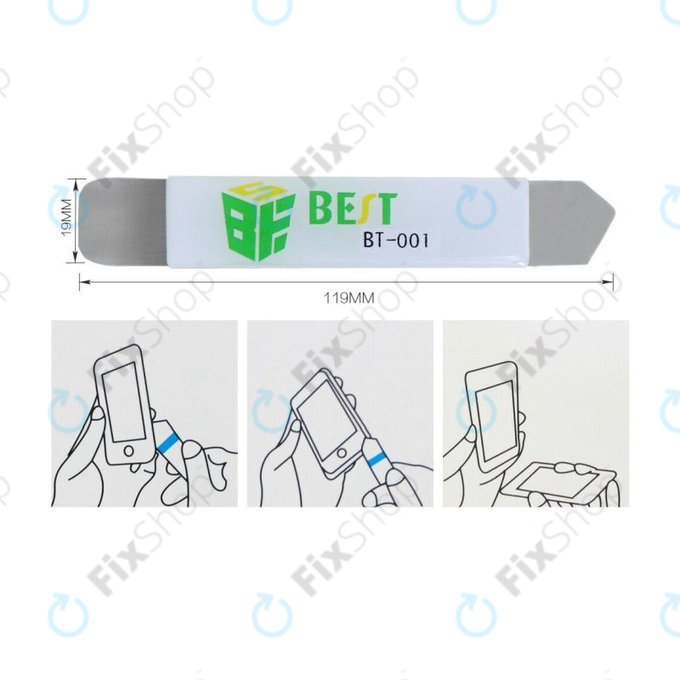 Best BST-001 - Brechstange aus Metall zum Öffnen von Geräten