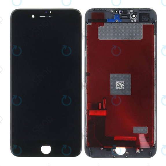 Display für iPhone 7 Plus, Black, Touchscreen-Glas mit Rahmen