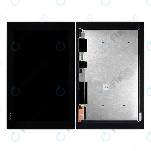 Sony Xperia Z2 Tablet - LCD Display + Touchscreen Front Glas (Black) TFT