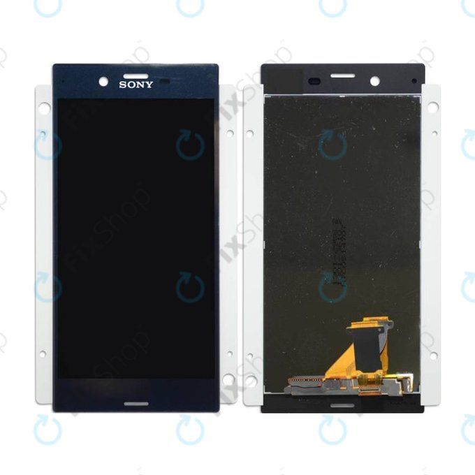 Sony Xperia XZ F8331 - LCD Display + Touchscreen Front Glas (Forest Blue) - 1304-9085 Genuine Service Pack