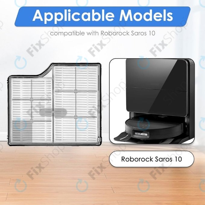 HEPA-Filter, 2 Stk. für Xiaomi Roborock Saros 10