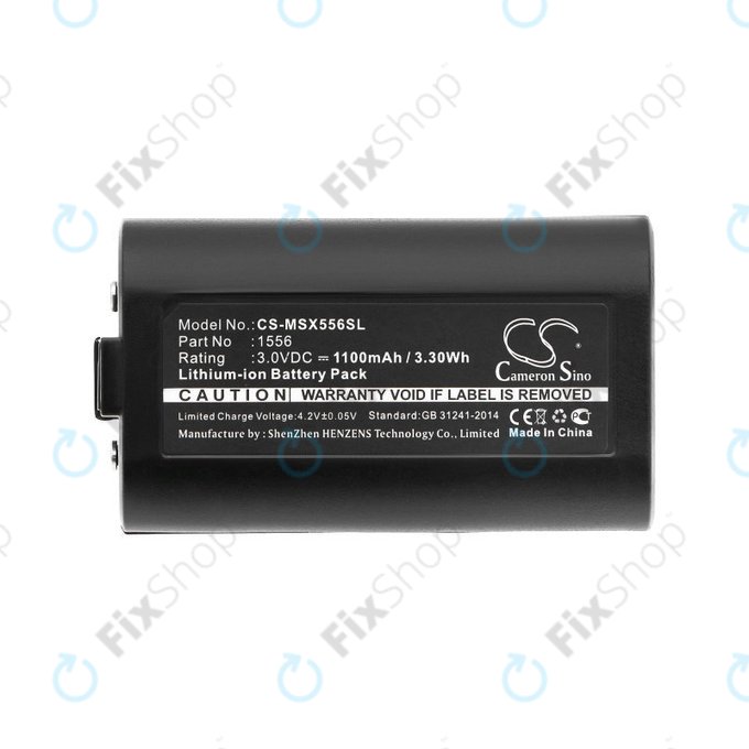 Batterie für Microsoft Xbox One Wireless Controller, Xbox One S, X, Elite Controller, 1556, 1100mAh, Li-Ion, 3V, 1556, HQ