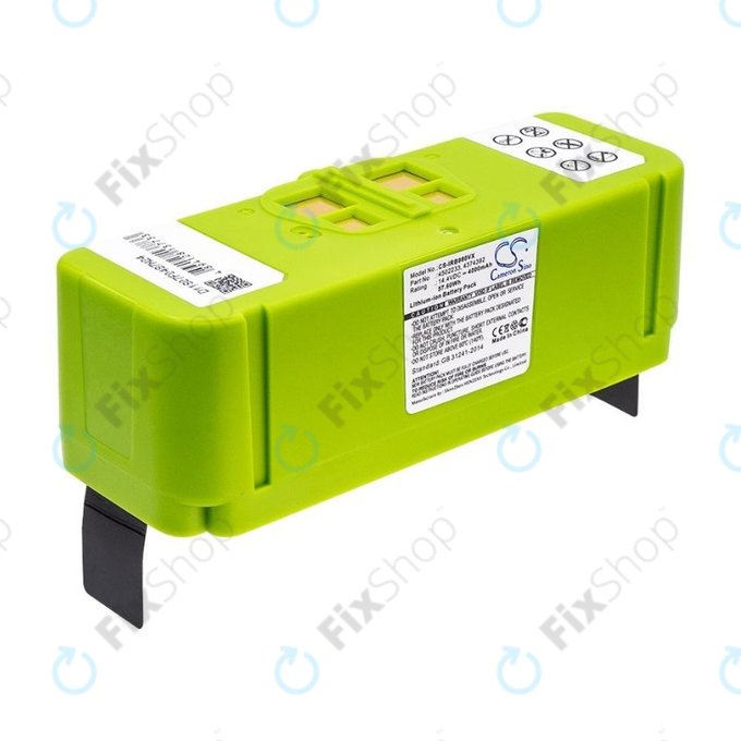 iRobot Roomba 600, 800, 900-series - Akku Batterie 4502233, 4374392, 2130LI Li-Ion 14.4V 4000mAh HQ