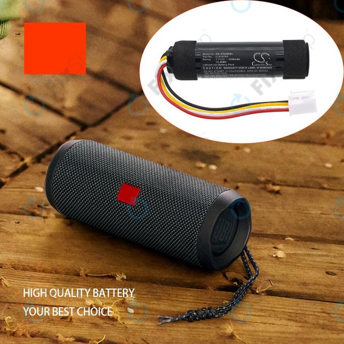 Akku batterie für JBL Flip Essential 2, 3350mAh, Li-Ion, 3.7V, ICA085NA, HQ