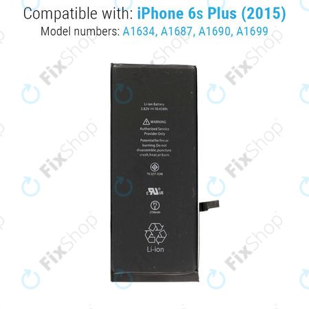 Apple iPhone 6S Plus - Akku Batterie 2750mAh Service Pack