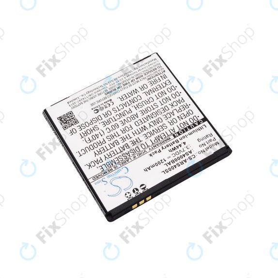 Akku batterie für Aligator S4000 Duo, 1200mAh, Li-Ion, 3.7V, AS4000BAL, HQ