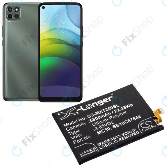 Motorola Moto G9 Power, G60 XT2135 - Akku Batterie MC50 5800mAh HQ