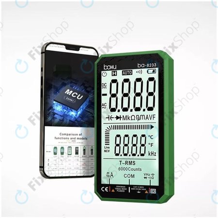 Baku BA-8233 - Professionelles Digitalmultimeter mit Touchscreen