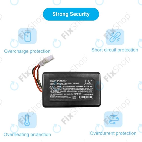Samsung PowerBot R9350, R9250 - Akku Batterie DJ96-00193D Li-Ion 21.6V 5000mAh HQ
