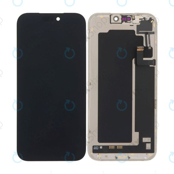 Display Soft OLED 120Hz für iPhone 17 Pro Max, Touchscreen-Glas mit Rahmen, DIAGNOSTIC